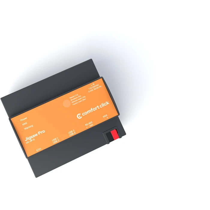 Server ComfortClick Jigsaw Pro per guida DIN